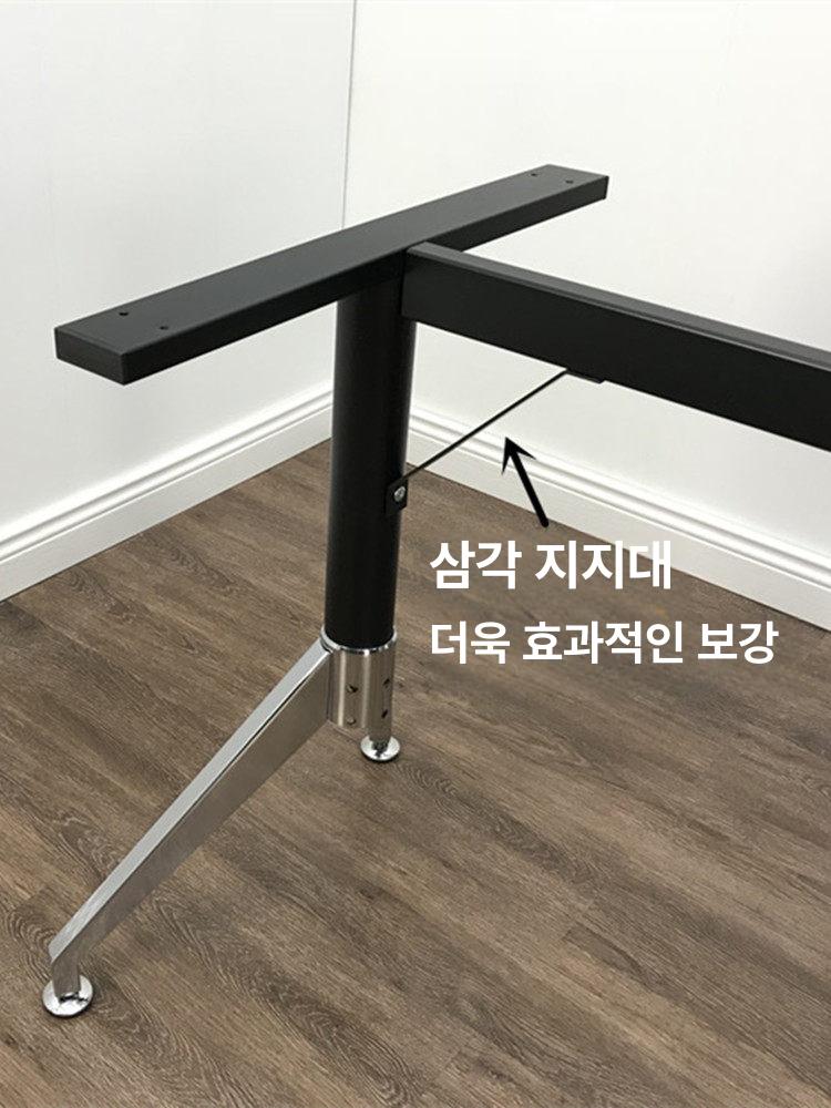 철제 가구다리 침대받침대 책장지지대 조절식 브래킷 테이블다리 가구받침 - 상세 이미지 2
