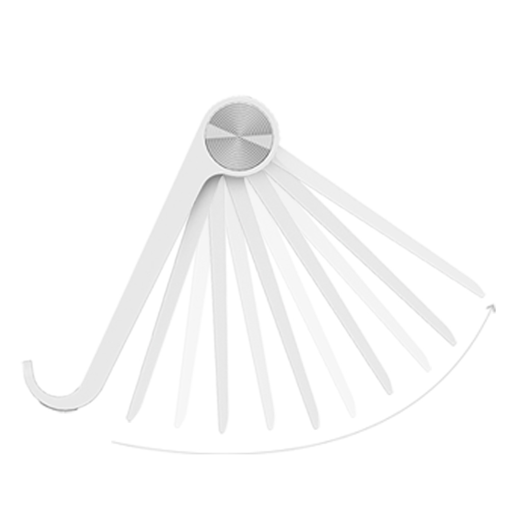 펀디안 스마트폰 태블릿 폴딩 스탠드 거치대 특대형 107x120mm / 화이트,블루 - 상세 이미지 2
