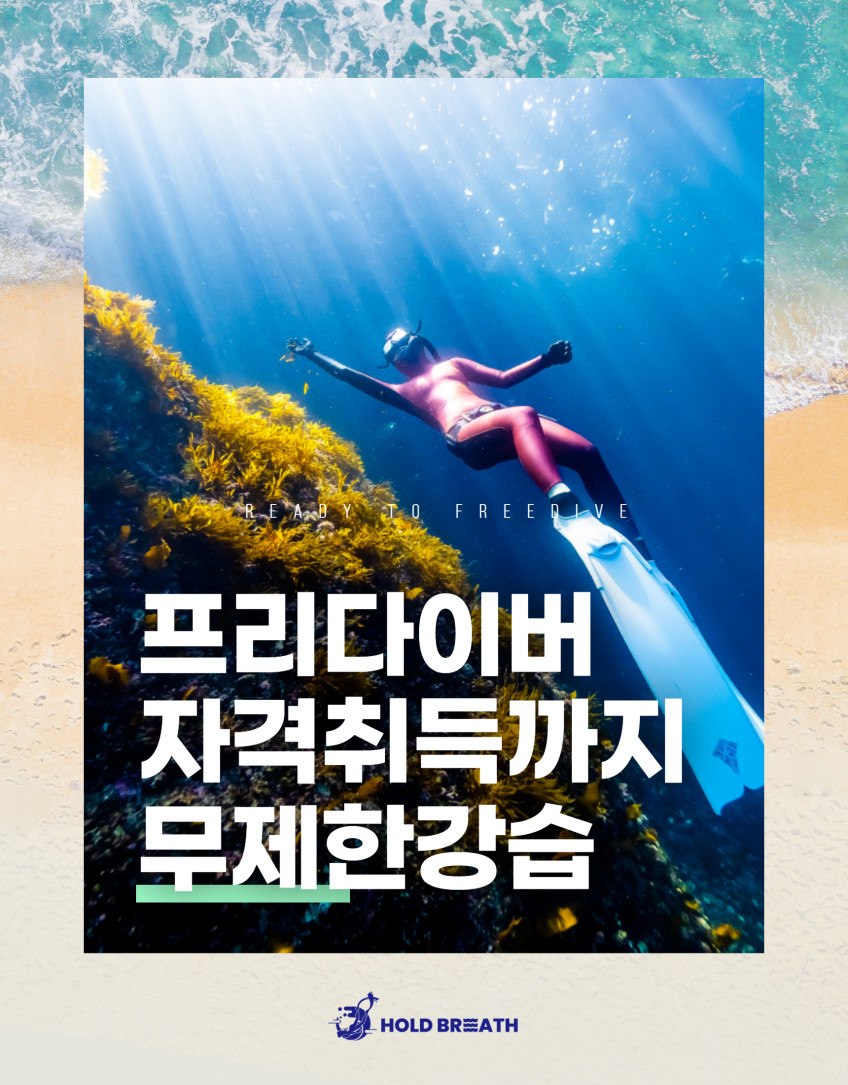 서울 경기 수도권 PADI PFI PSA 프리다이버 프리다이빙 자격증 판매처 상세 정보 이미지 2