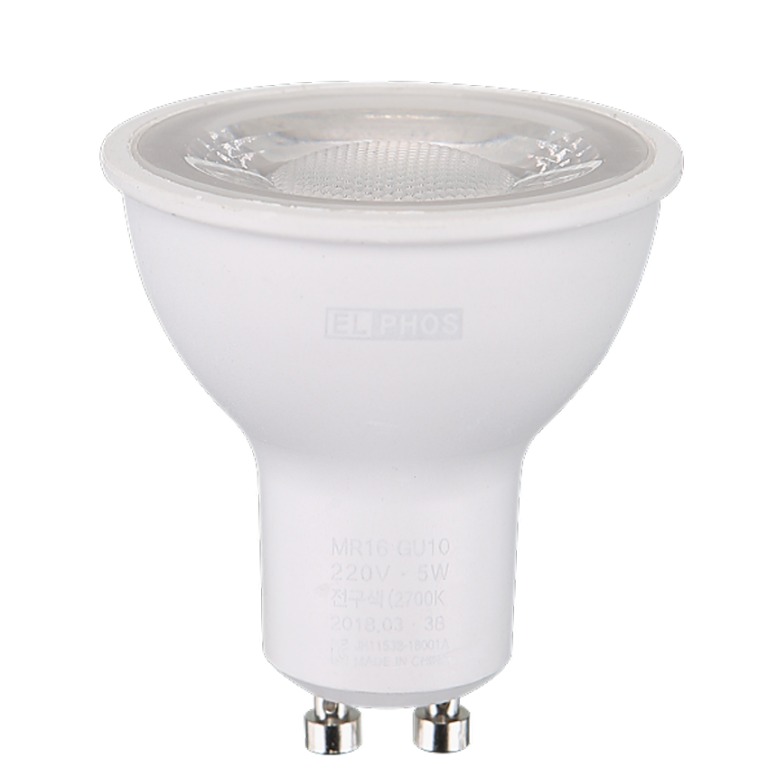 LED MR16 GU10 COB 램프 5W 전구색 할로겐 스포트 전구 - 상세 이미지 2