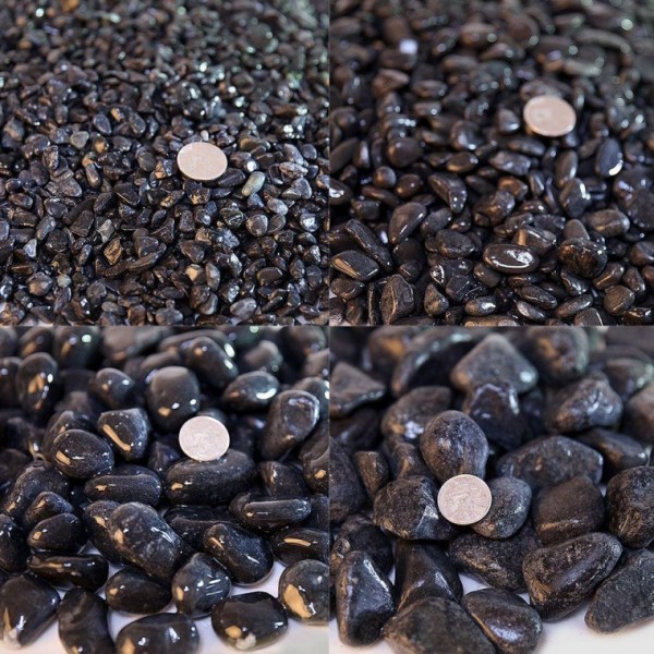 흑자갈 3kg 전후 (어항 수족관 바닥재 화분 장식돌) 수조 마감재 조경 인테리어 - 상품 이미지