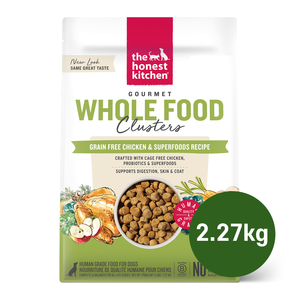 디어니스트키친 클러스터 그레인프리 치킨, 2.27kg, 1개