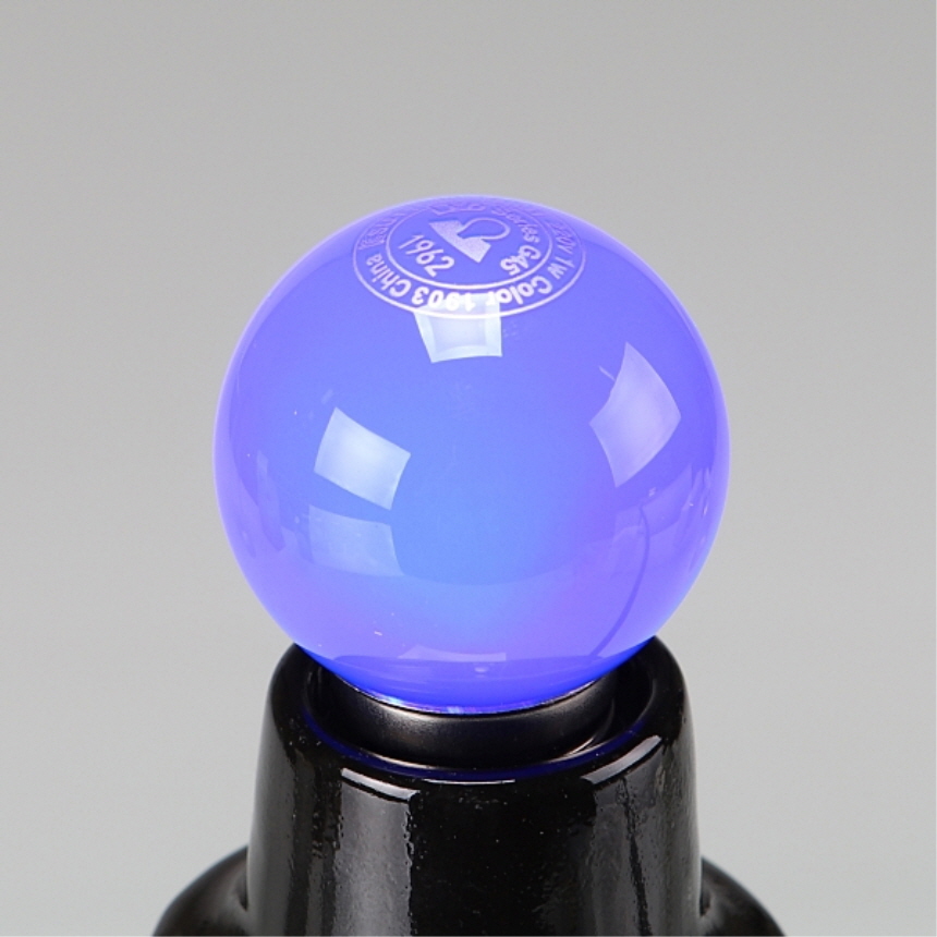 LED 칼라 인지구 G45 1.5W 블루 매장 카페 클래식 램프 일광전구 - 상세 이미지 3