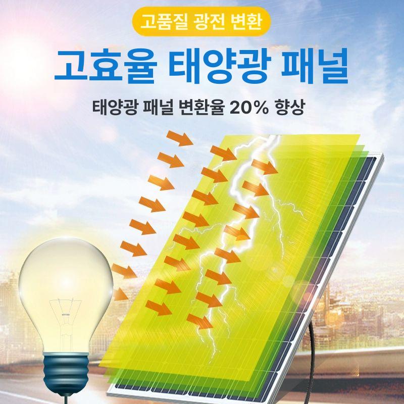 태양광패널 고효율 가정용 캠핑카 야외충전 올인원 시스템 컨트롤러 배터리 - 상세 이미지 3