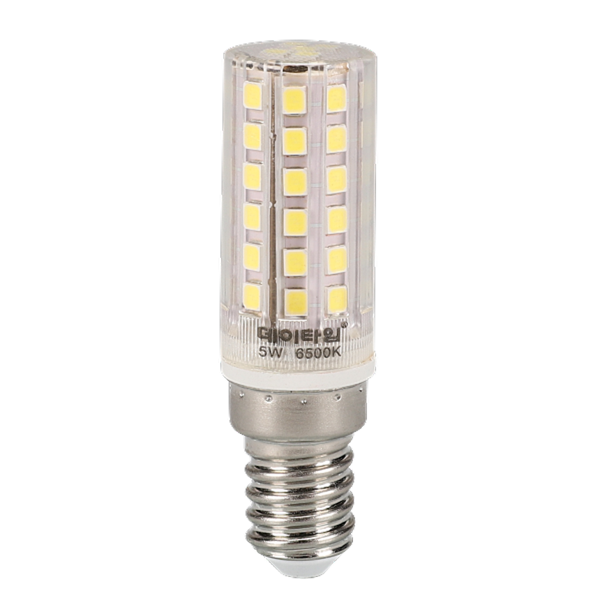 LED 콘램프 전구 5W E14 주광색 미니 옥수수 꼬마 램프 데이타임 - 상세 이미지 2