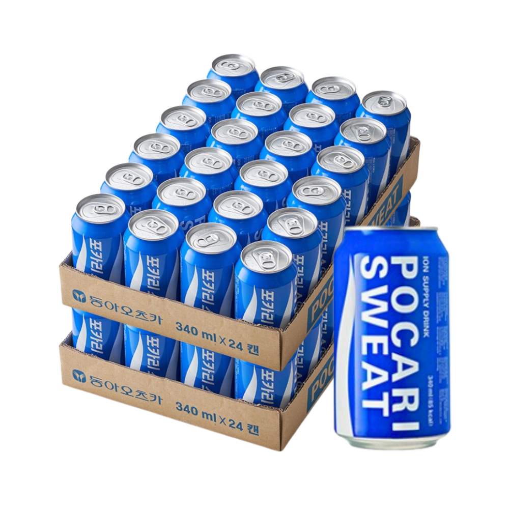 포카리스웨트 340ml x48캔 스포츠음료 이온음료 - 상품 이미지