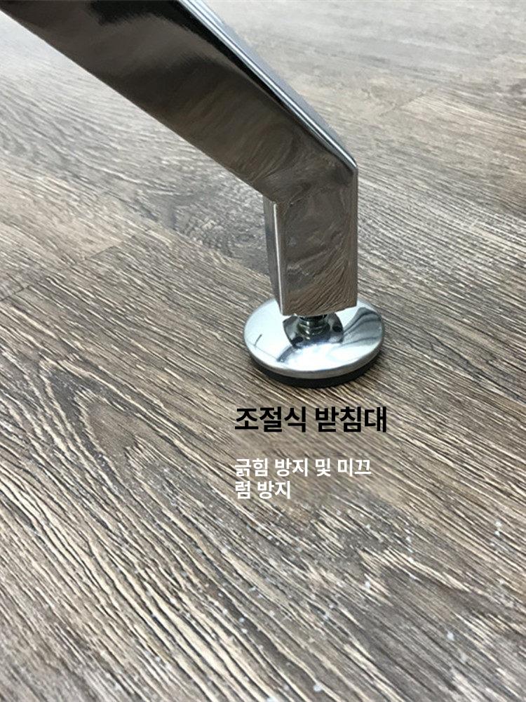 철제 가구다리 침대받침대 책장지지대 조절식 브래킷 테이블다리 가구받침 - 상세 이미지 3