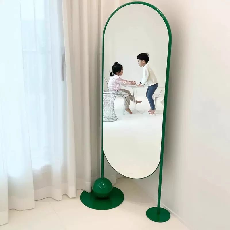 아치 스탠드 전신거울 대형 홈 인테리어 포토존 미러 거실 침실 갤러리 - 상세 이미지 2