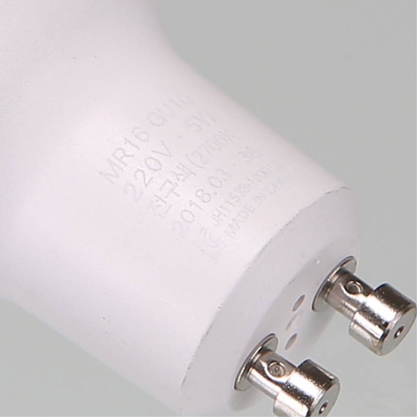 LED MR16 GU10 COB 램프 5W 전구색 할로겐 스포트 전구 이미지 7