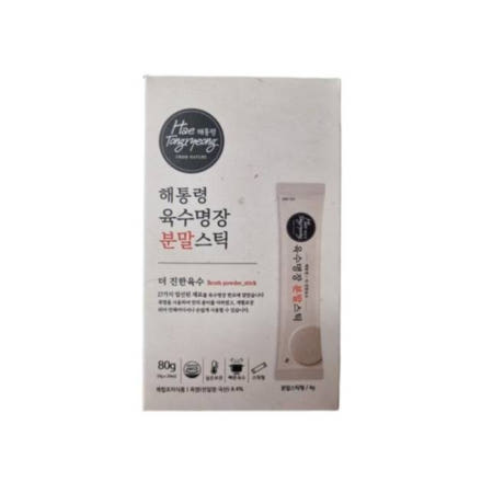 [빅마마씨푸드]해통령 육수명장 분말스틱 185포