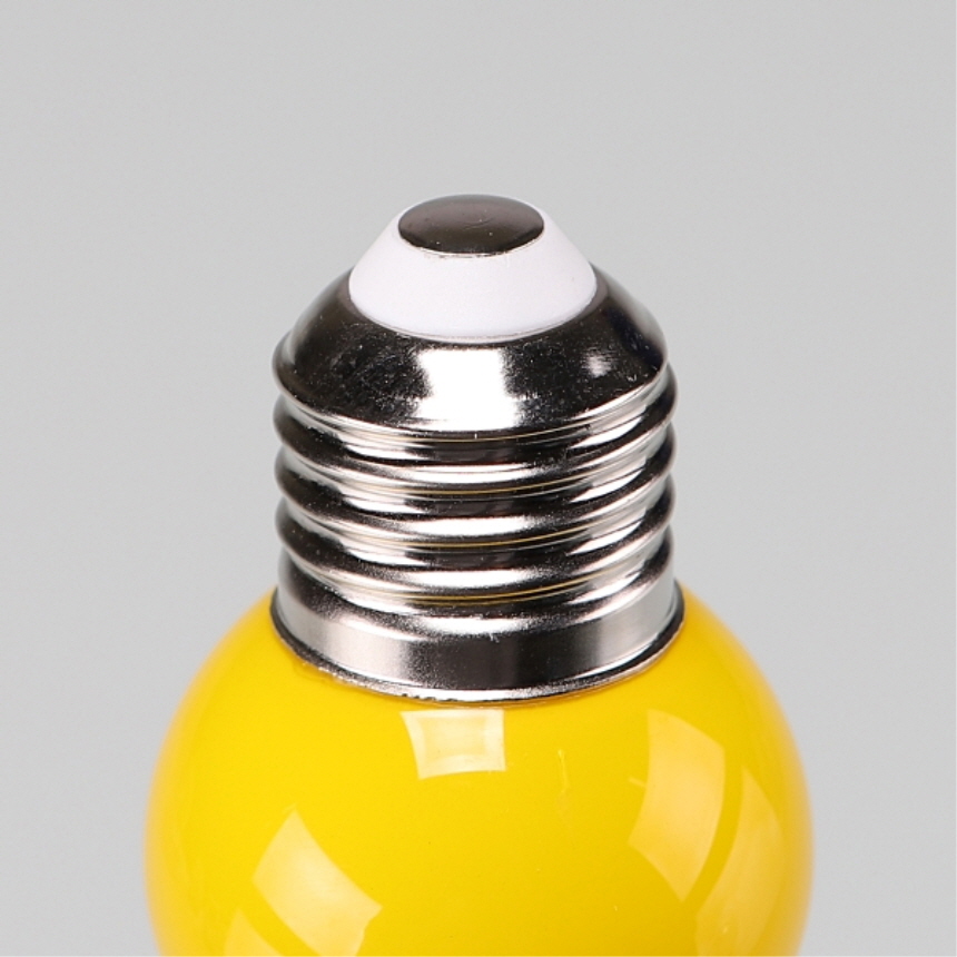 LED 칼라 인지구 G45 1.5W 옐로우 매장 카페 클래식 램프 일광전구 이미지 6