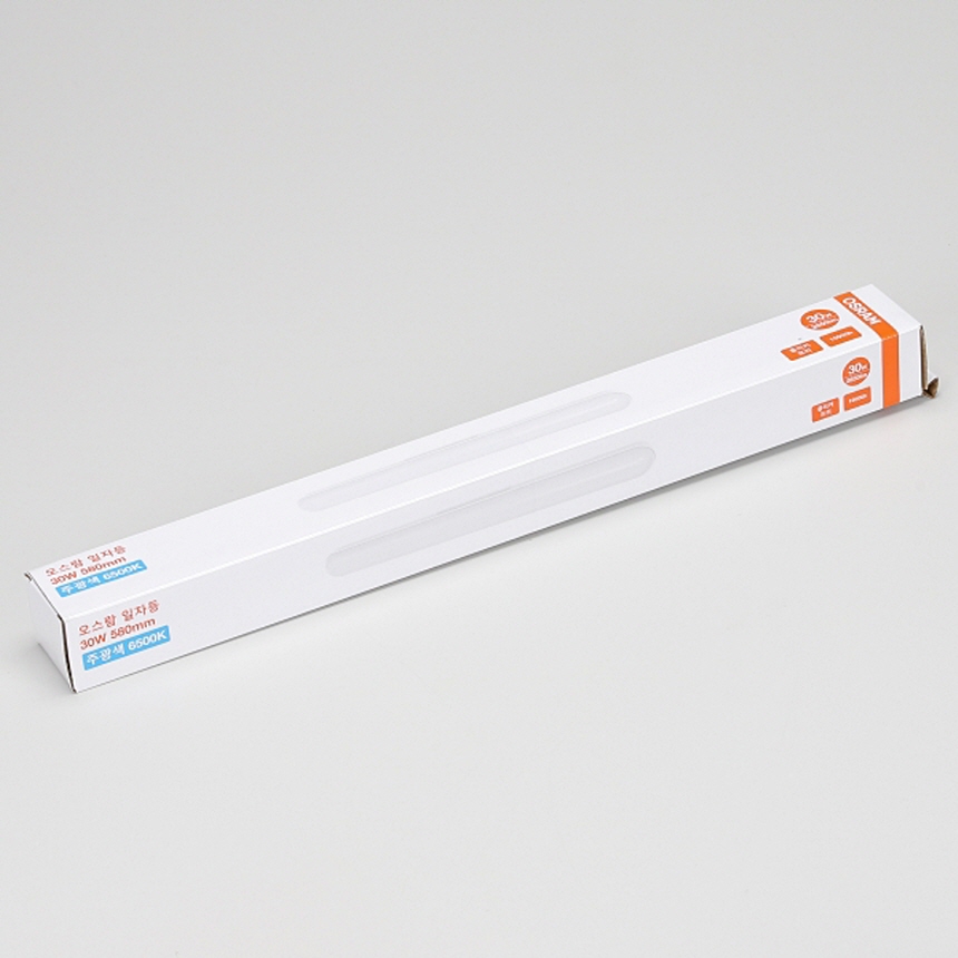 오스람 LED 일자 형광등 일자등 30W 주광색 플리커프리 조명 이미지 6