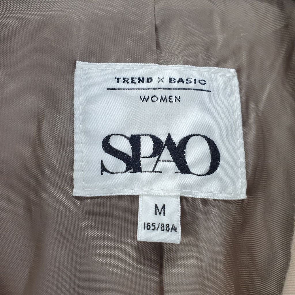 스파오 베이지 여자 트렌치 M N3876 이미지 7