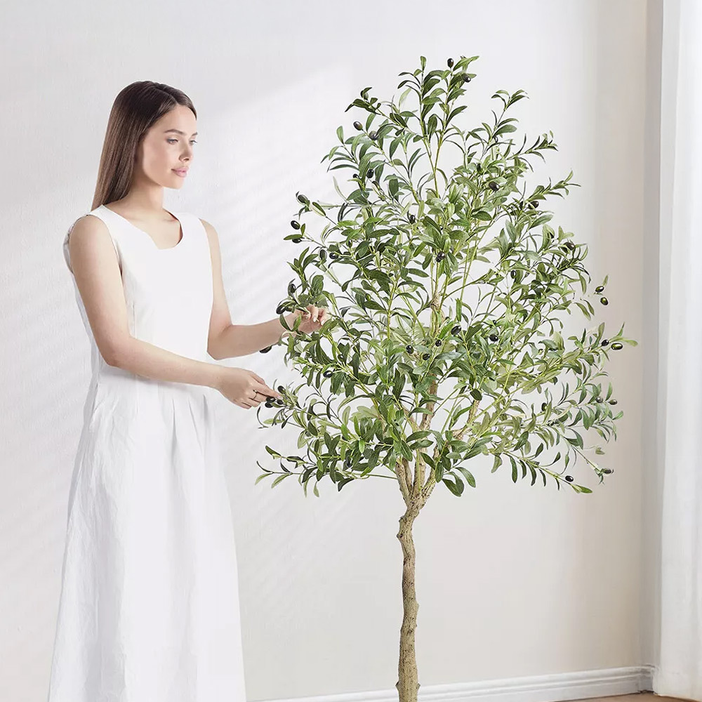 올리브나무 조화 식물 인조나무 3 Sizes - 상품 이미지
