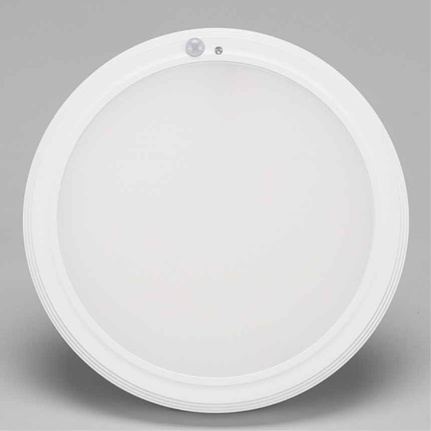 메가맨 LED 원형 센서등 더심플 MEGA 24W 250mm(10인치) 주광색 계단현관조명 - 상세 이미지 3