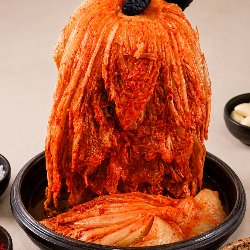 단지명가 국내산 전라도 묵은지 신선한 저염 HACCP 숙성지 익은 김치 5kg, 1개 - 상세 이미지 3
