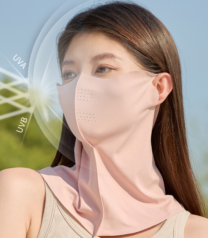 햇빛차단마스크 골프 등산 러닝 자전거 달리기 자외선차단 마스크 - 상품 이미지