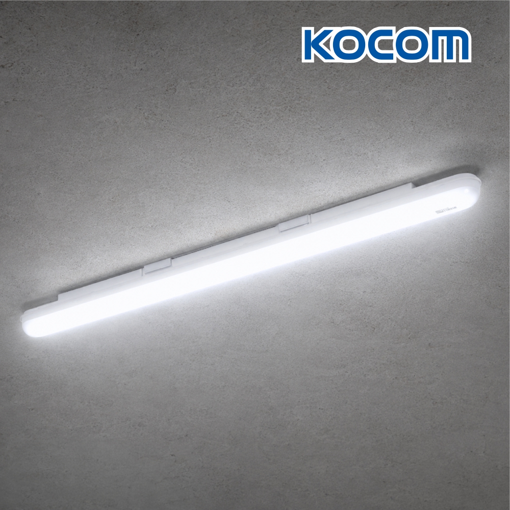 코콤 LED 일자 형광등 플러스 일자등 800mm 50W 주광색 방등 공장 사무실 조명 - 상품 이미지