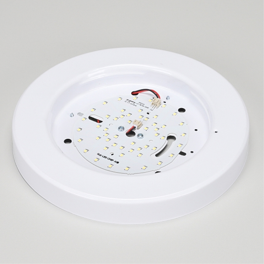국산 LED 원형 직부등 상시+비상 20W 주광색 계단 복도 현관조명 엘이디그린티 - 상세 이미지 4