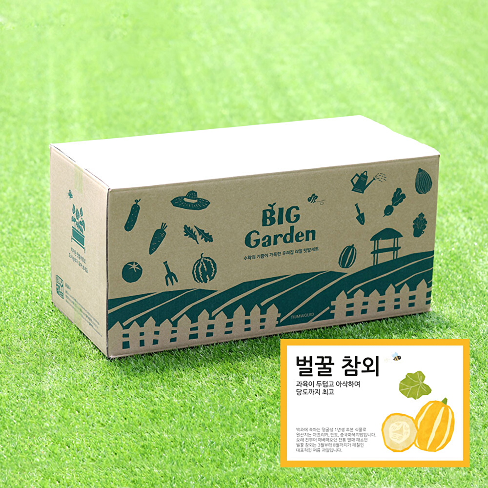 베란다 텃밭 도시농부 저면관수 화분 빅가든 참외 - 상품 이미지