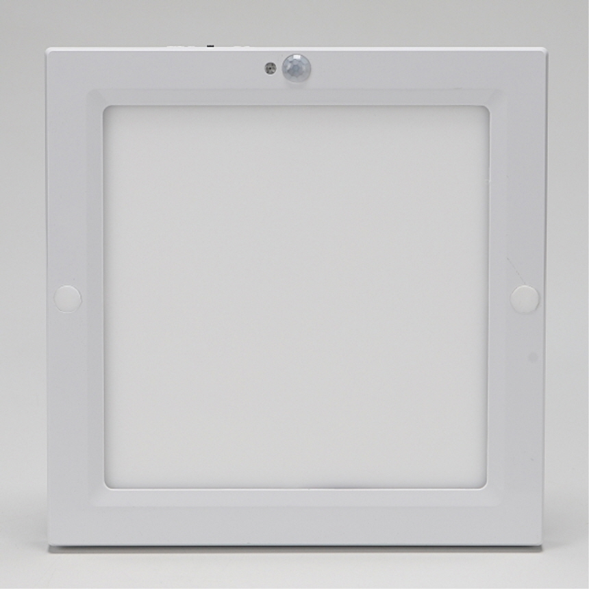 비츠온 LED 사각 엣지 센서등 20W 200mm(8인치) 주광색 복도 주차장 현관조명 - 상세 이미지 3