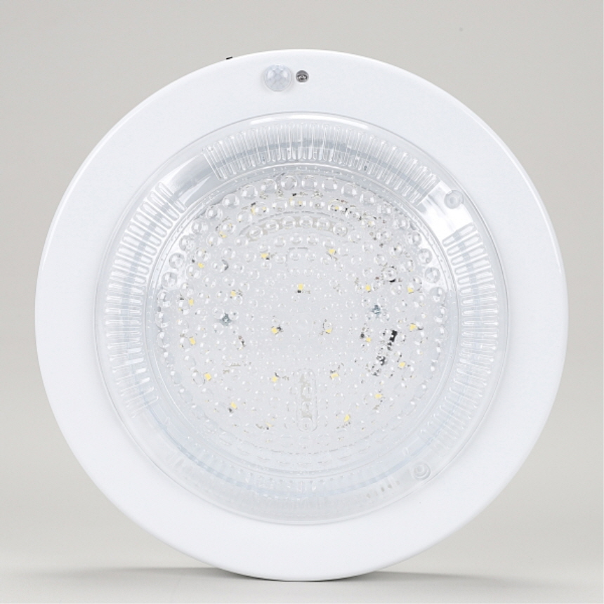 비츠온 LED 원형 V1 센서등 15W 주광색 복도 계단 주차장 현관조명 - 상세 이미지 2