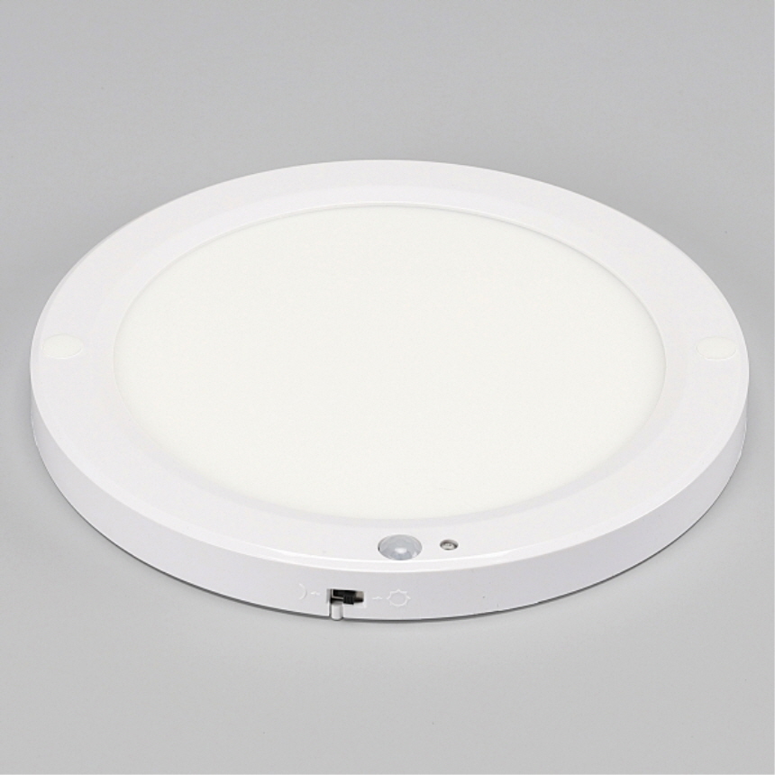 메가맨 LED 원형 센서등 엣지 MEGA 20W 200mm(8인치) 주백색 계단현관조명 - 상세 이미지 3