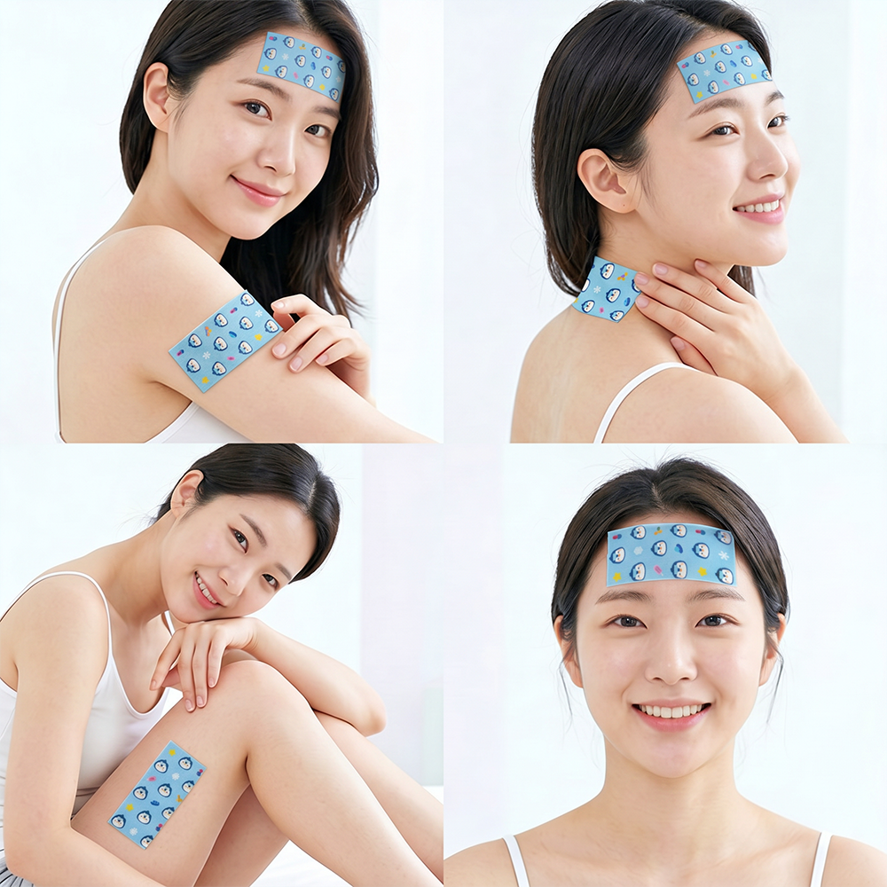 쿨패치 휴대용 냉각시트 러닝 쿨링패치 해열시트 10매입 3세트 - 상세 이미지 2