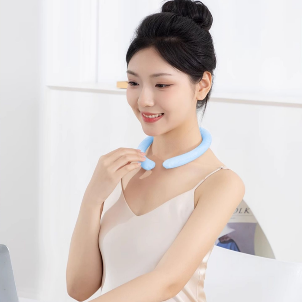 넥쿨러 아이스 냉감 넥밴드 여름용품 블루 1개 - 상세 이미지 4