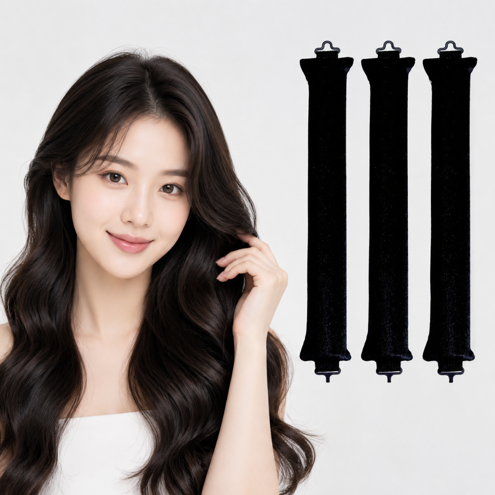 무열 웨이브 헤어롤 셀프 물결펌 수면 구르프 볼륨펌 롤 - 상품 이미지