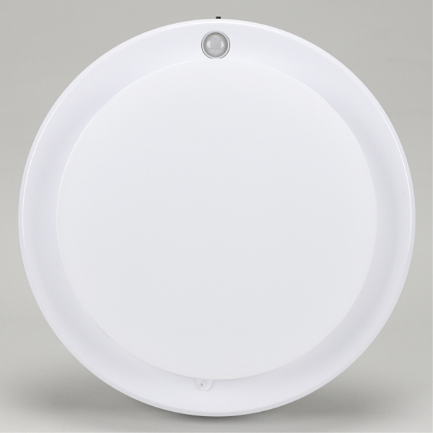 국산 LED 원형 스마트 센서등 15W 주광색 적외선 마이콤센서 계단 복도 현관조명 - 상세 이미지 2