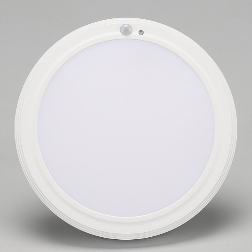 메가맨 LED 원형 센서등 더심플 MEGA 20W 200mm(8인치) 주광색 계단 현관조명 - 상세 이미지 3