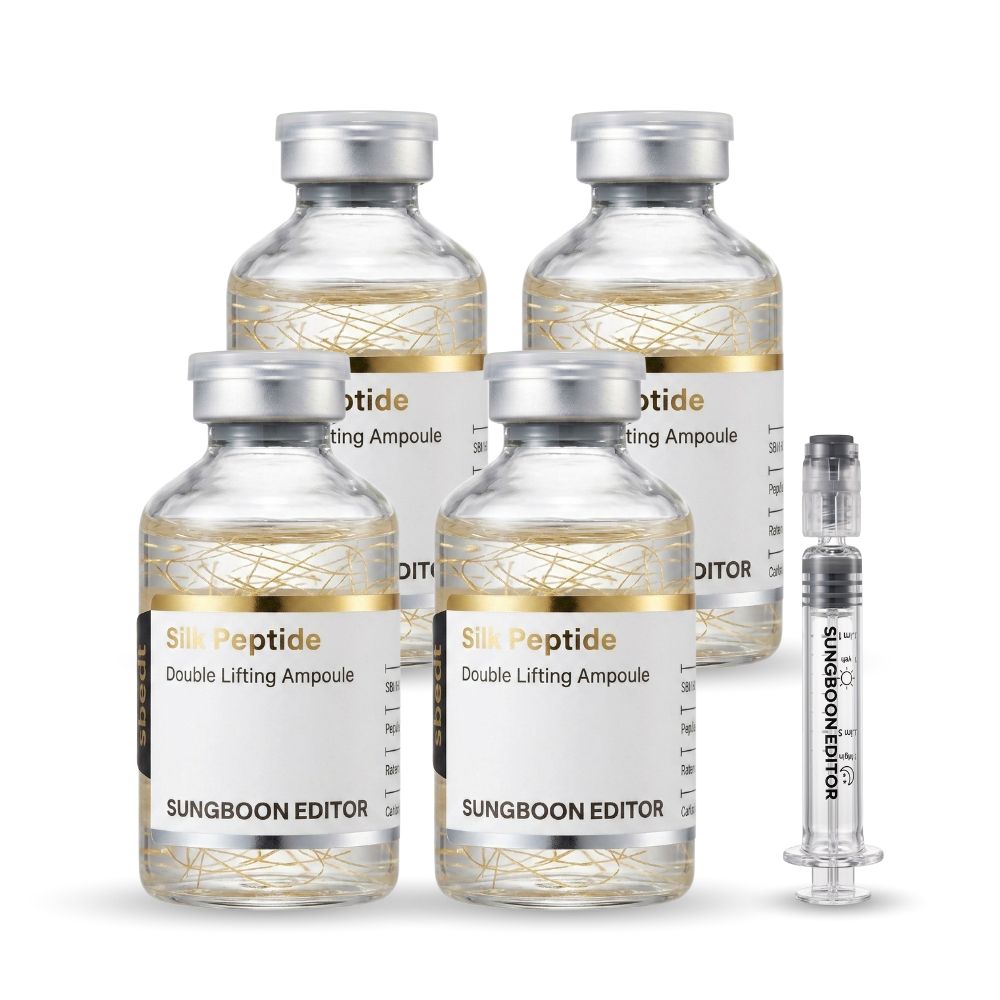 성분에디터 실크 펩타이드 더블 리프팅 앰플 35ml, 4개 - 상품 이미지