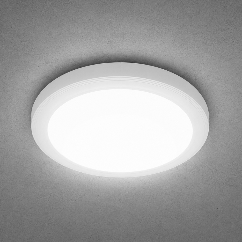 메가맨 LED 원형 직부등 더심플 MEGA 24W 250mm(10인치) 주광색 계단현관조명 - 상품 이미지