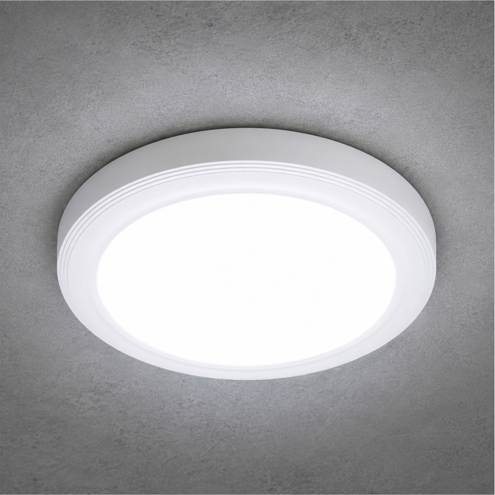 메가맨 LED 원형 직부등 더심플 MEGA 20W 200mm(8인치) 주광색 계단 현관조명 - 상품 이미지