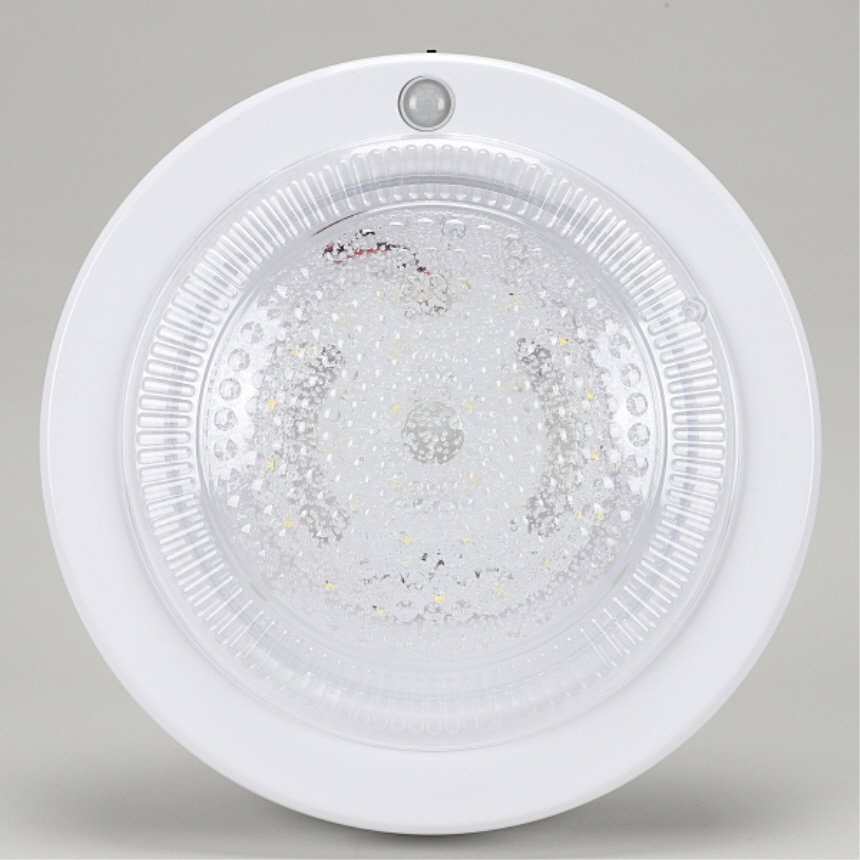 국산 LED 원형 센서등 15W 주광색 적외선 마이콤센서 계단 복도 현관조명 이미지 7