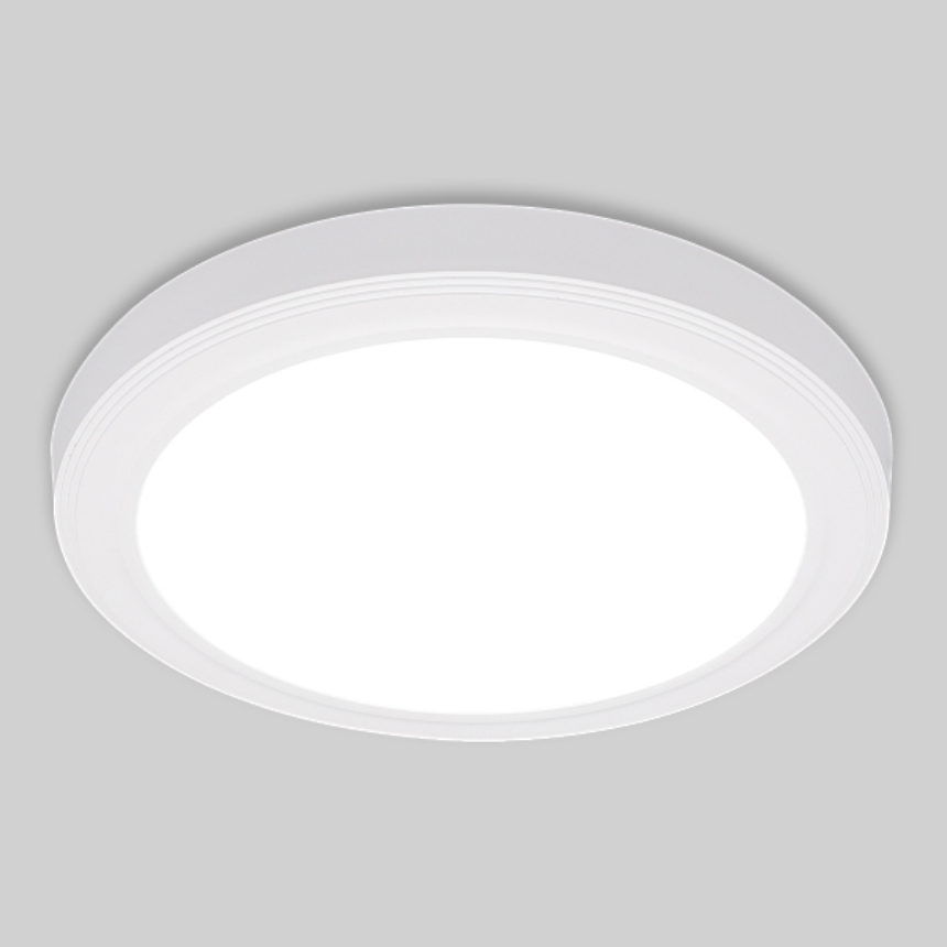 메가맨 LED 원형 직부등 더심플 MEGA 20W 200mm(8인치) 주광색 계단 현관조명 - 상세 이미지 2