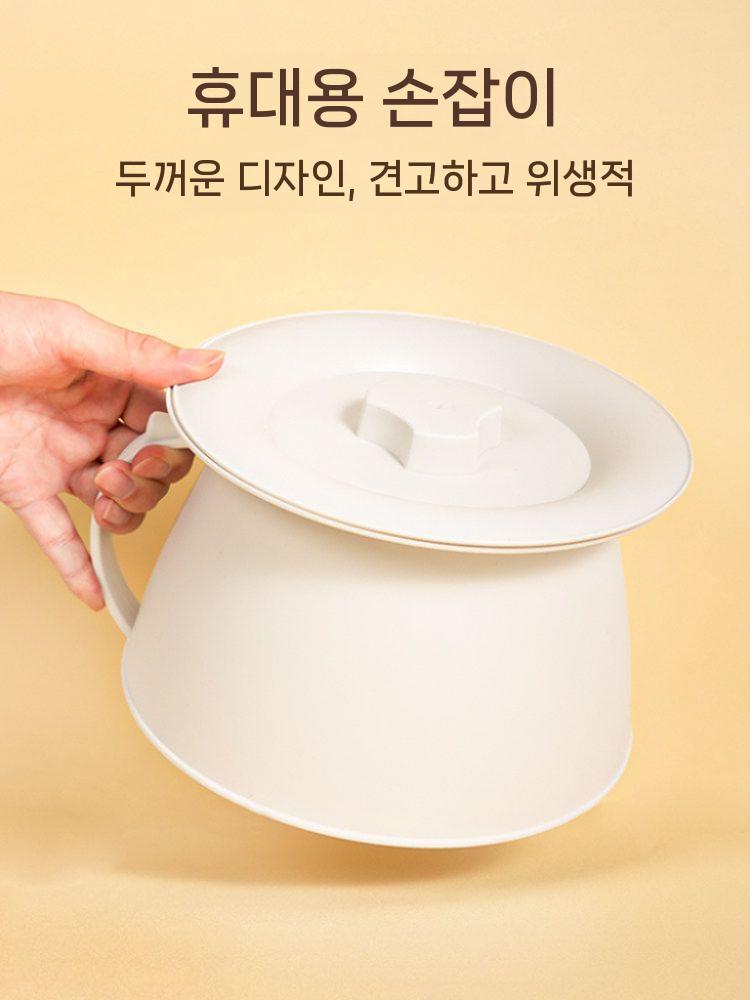 여성소변기 캠핑 이동식 요강 간이 휴대용 화장실 이미지 6