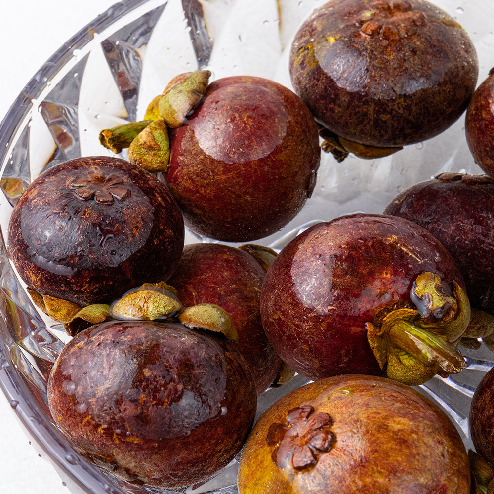 토해원 항공직송 태국 생 망고스틴 500g 6-7입 1kg 2kg 이미지 6