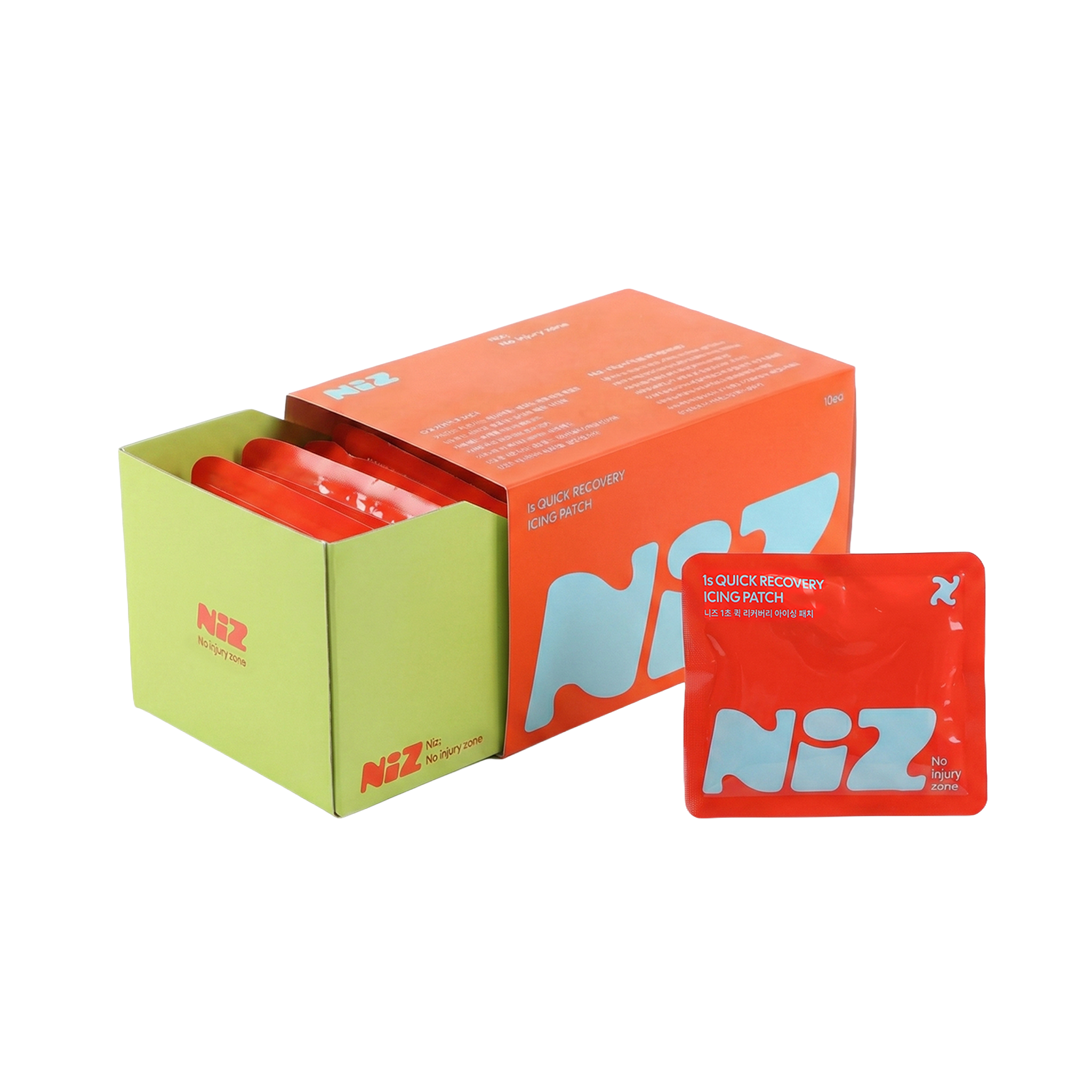 니즈(Niz) 아이싱 패치 얼릴 필요 없이 붙이는 냉찜질팩 10ea 상품 이미지