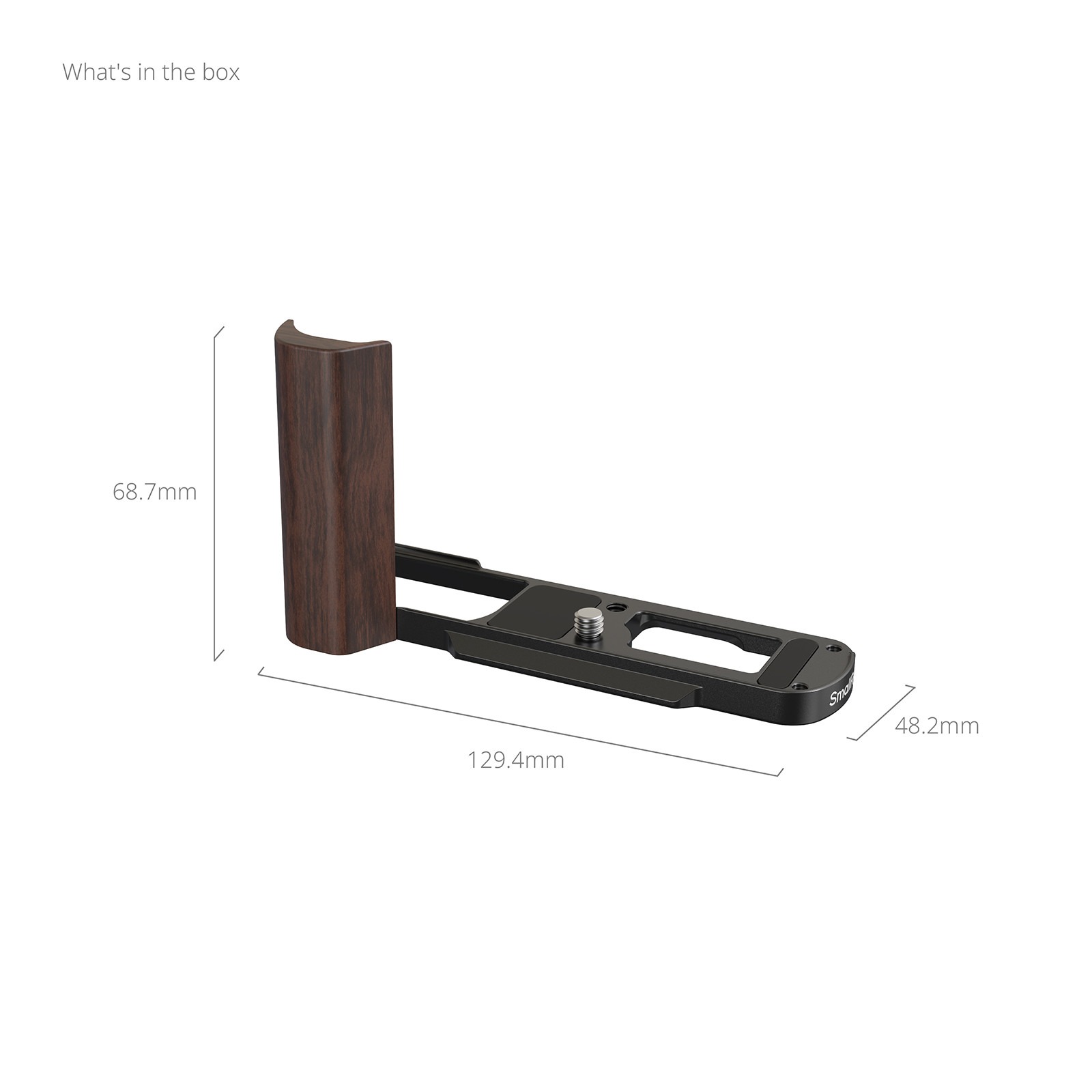 스몰리그 파나소닉 LUMIX L10 우드 핸들 L플레이트 (블랙) 5942 - 상세 이미지 2