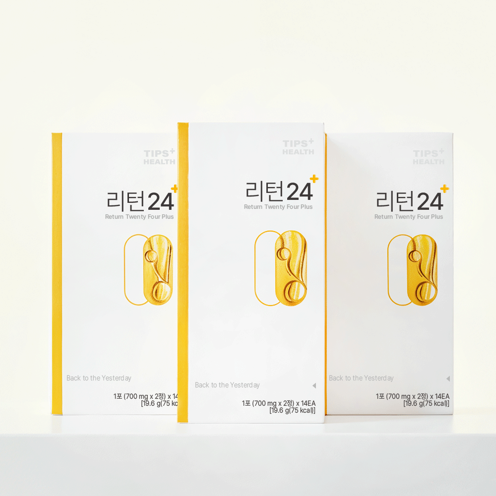 팁스헬시 리턴24 흰강낭콩 차가버섯 라이코펜 14개입, 3개 - 상품 이미지