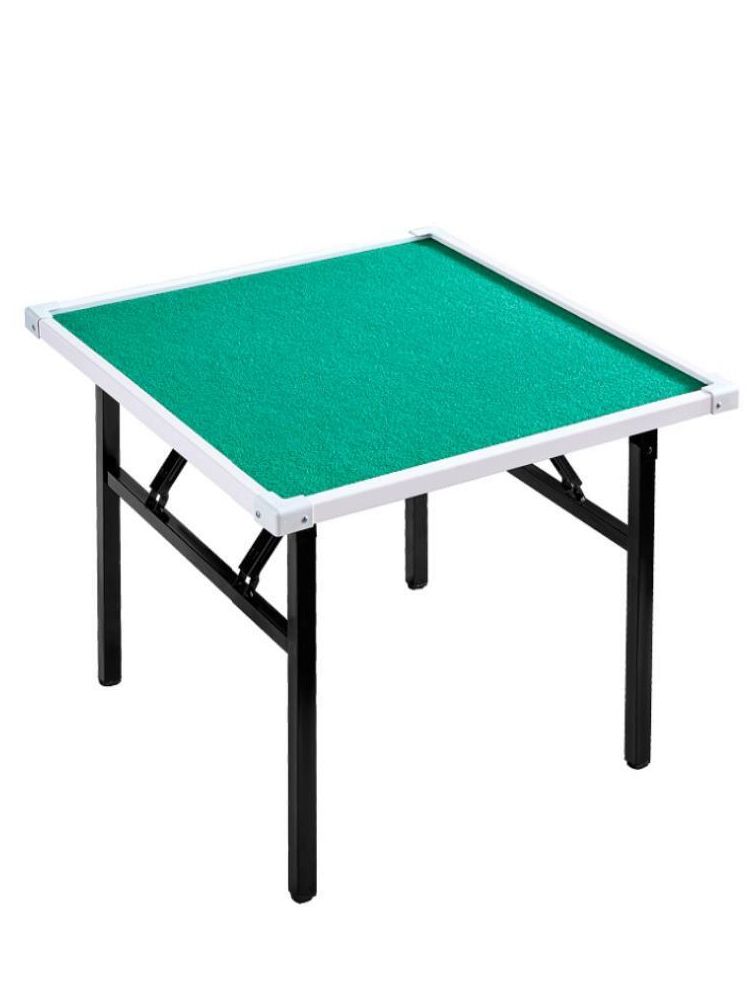 마작 테이블 접이식 고스톱 보드게임 가정용 탁자 흰색 80cm 테이블 - 상품 이미지