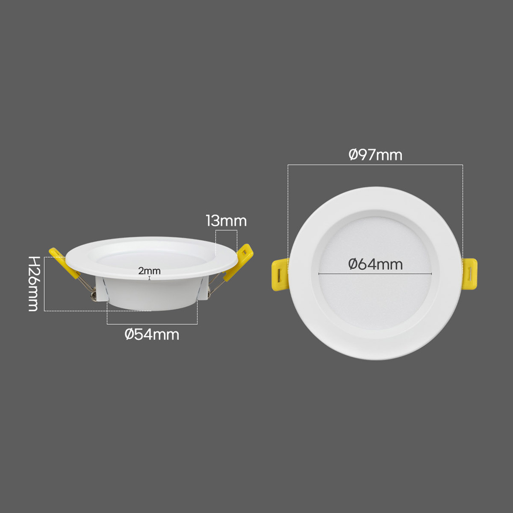 동성 쎈룩스 LED 라이트 75mm(3인치) 다운라이트 7W 매입등 매립등 - 상세 이미지 3