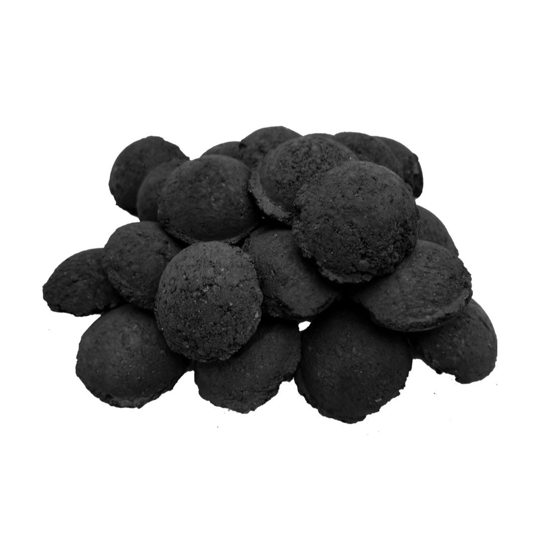 우주캠핑 차콜 브리켓 1kg 고기 바베큐 캠핑숯 - 상세 이미지 5