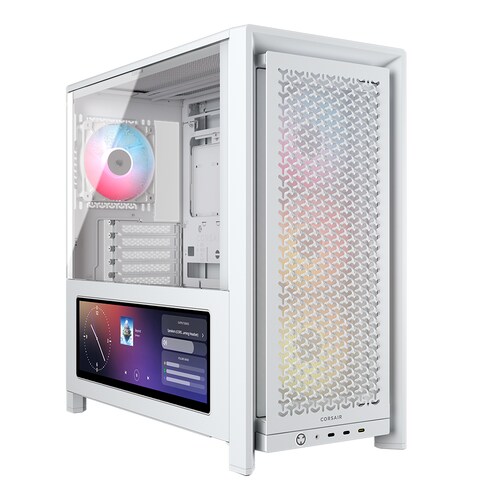커세어 FRAME 4000D LCD RS ARGB 화이트 - 상품 이미지