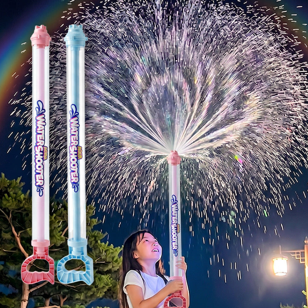 AORA 아오라 분수물총 70cm 회오리 물꽃놀이 물총 워터밤 주사기 대형 펌프 2in1