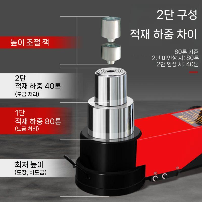 대형 자키 에어잭 에어작기 통통이작기 통통이 에어 전기 이미지 6