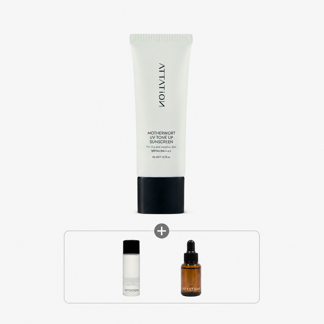 네이버 어테이션 익모초 유브이 톤업 선크림 SPF50+/PA++++ 40ml