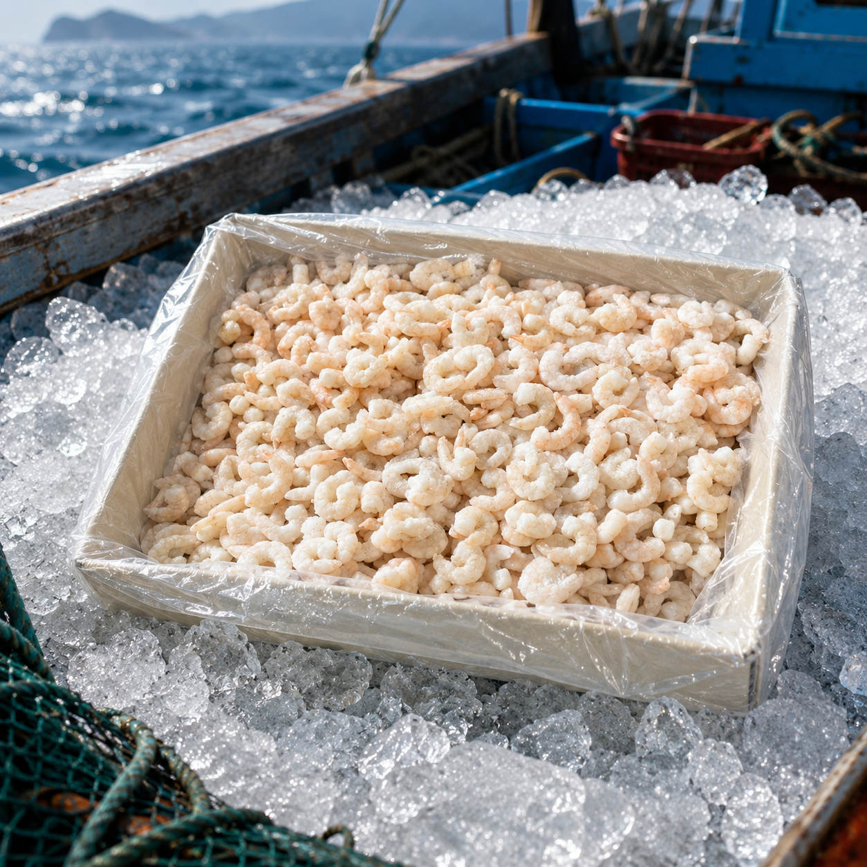 바다한끼 톡톡 터지는 백새우살 대용량 10kg (해동 실중량 9kg) 업소용 냉동 새우살 - 상품 이미지